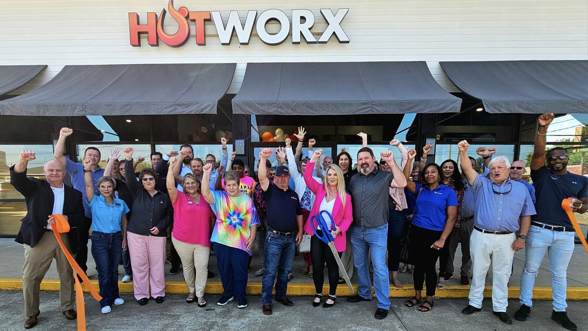 Monroe Chamber of Commerce Ribbon Cutting with HotWorx