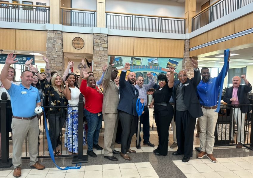 Airport Tailwind Ribbon Cutting