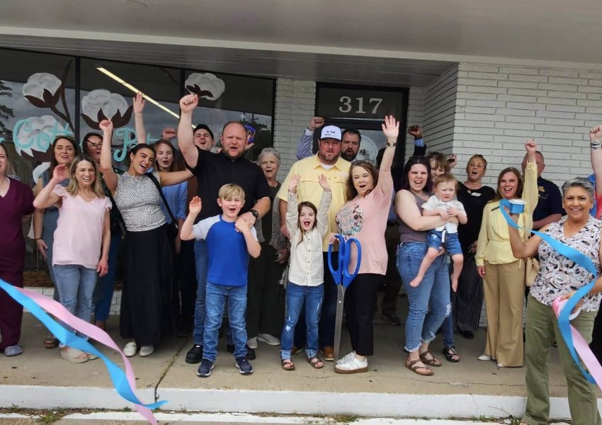 Cotton Patch Ribbon Cutting